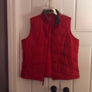 Lands End quilted vest